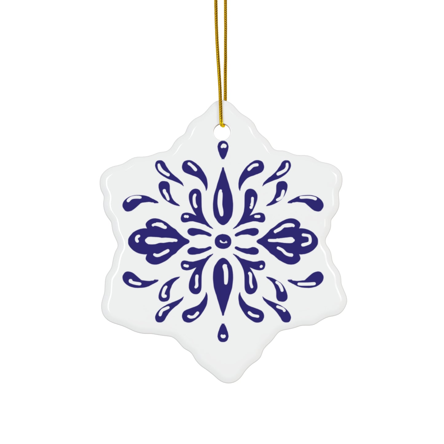 Ceramic Ornament Set - Talavera Mexicana Inspired Christmas Ornaments