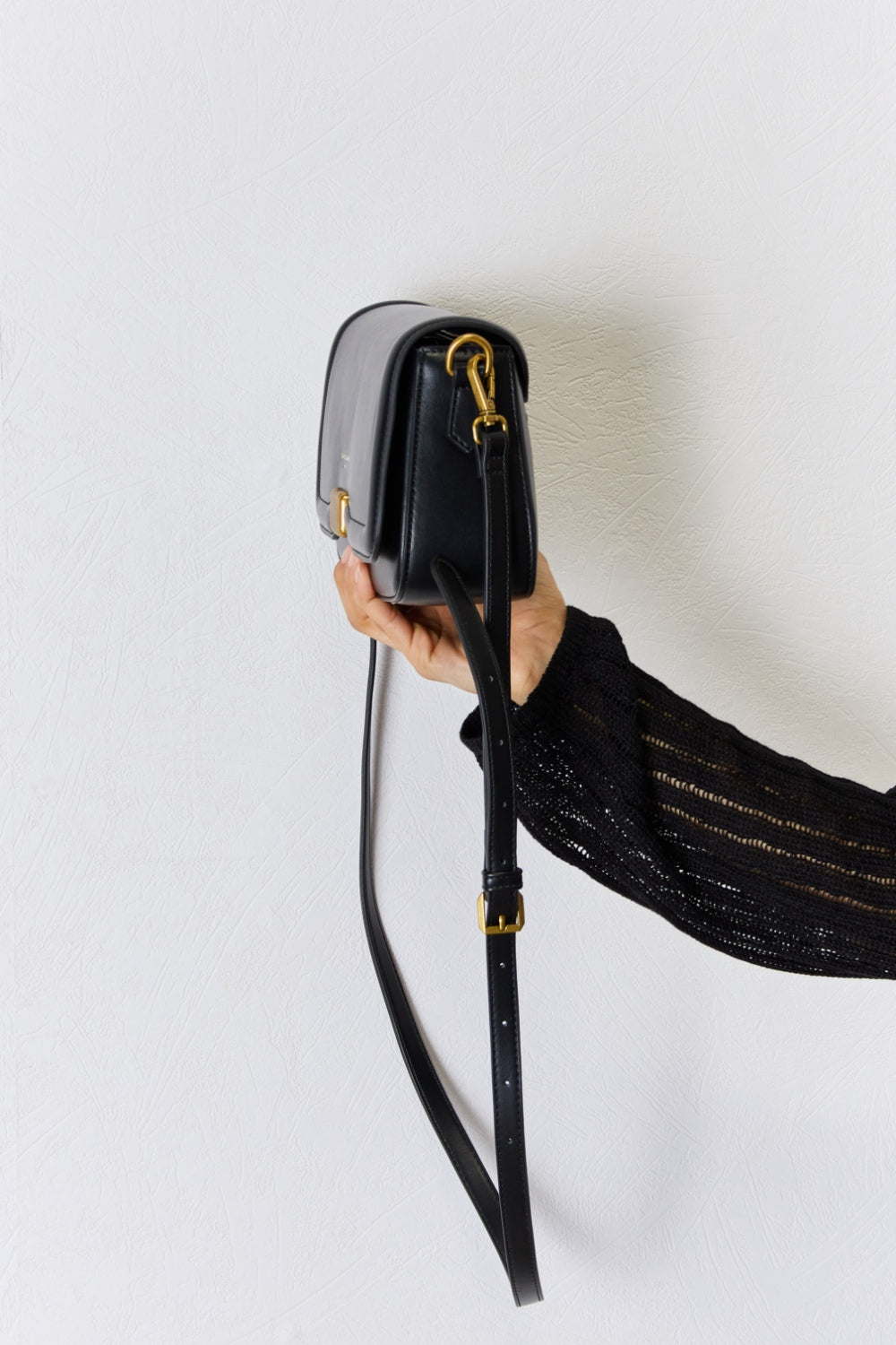 Vegan Leather Crossbody Bag