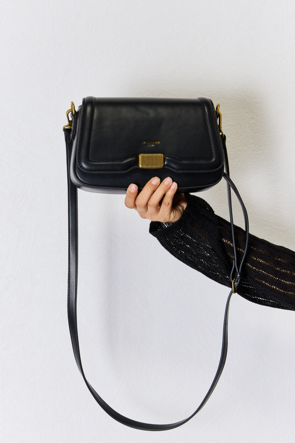 Vegan Leather Crossbody Bag