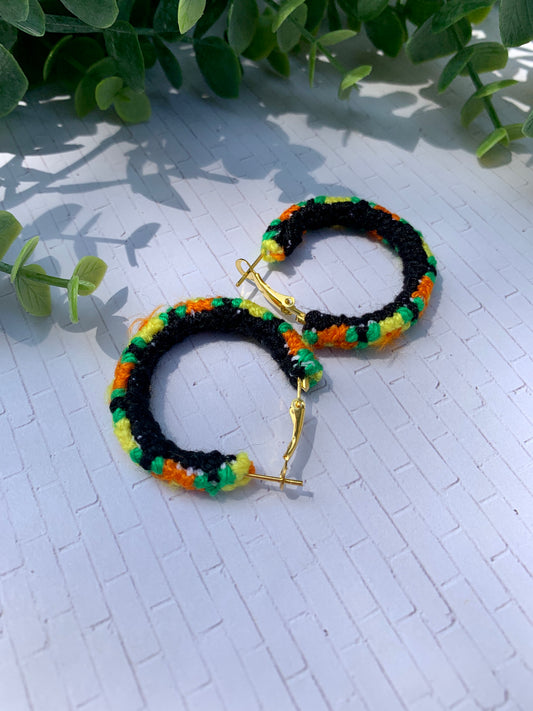 handmade earring hoops